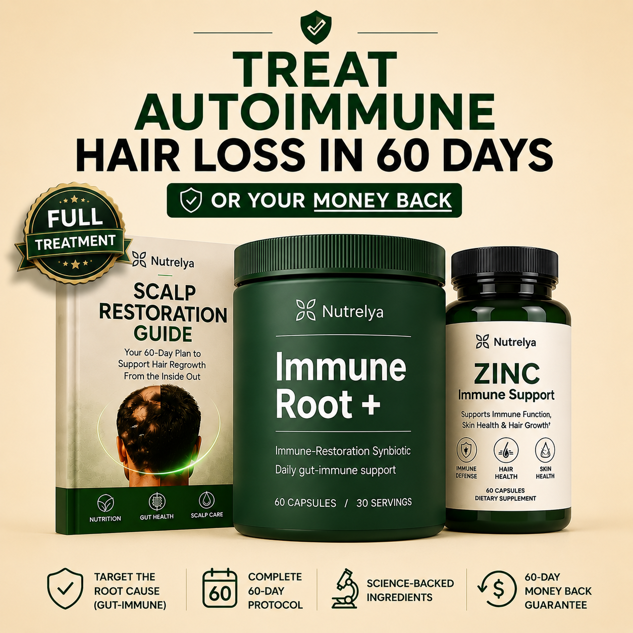Nutrelya Patchy Hair Loss Treatment